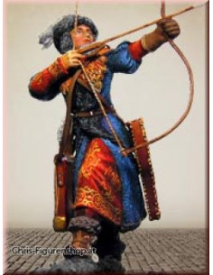 Mongolian Woman, Archer...