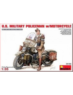 U.S. MP with Motorcycle