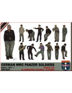 WWII German Panzer Soldiers...