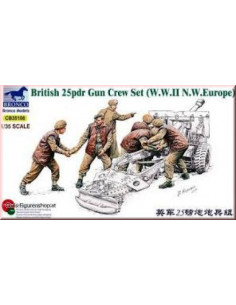 British 25pdr Gun Crew Set