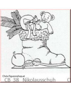Nikolausschuh (unbemalt)