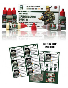 Splinter Camo Farbset 6 x...