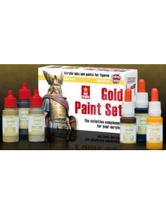 Goldfarben Set 6x17ml