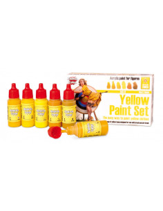 Gelbfarben Set 6 x 17ml