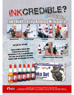 Inks Set 6 x 17 ml