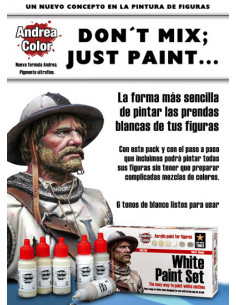 White Paint Set 6x17ml
