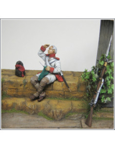 The guard, after a painting...