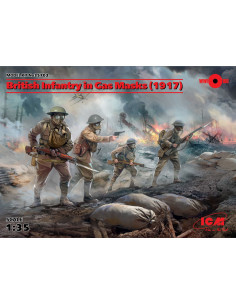 Britsh Infantry with Gas...