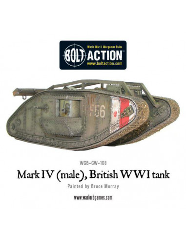 WWI Britischer Mark IV (male) Tank WWI Britischer Mark IV (male) Tank