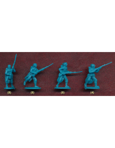 WW ! Französische Infanterie 1914