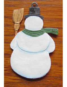 Schneemann (bemalt) 2