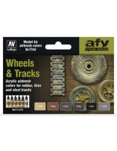 Model Air Set Wheels & Tracks