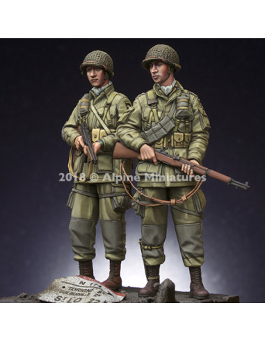 US 101st Airborne Set - 2 Figuren