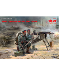 WW1 German MG08 Team