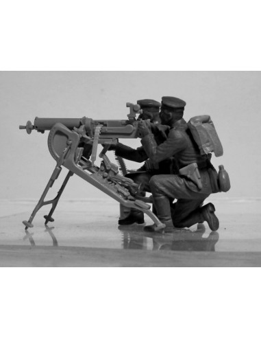 WW1 German MG08 Team