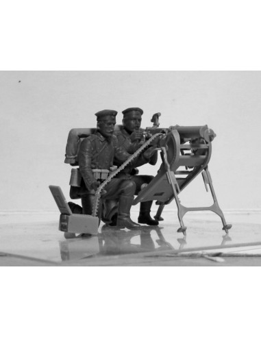WW1 German MG08 Team