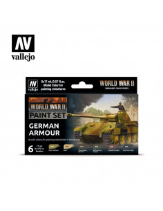WWII German Armour/Paint Set