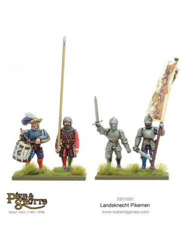 Landsknechts Pikemen (plastic boxset)