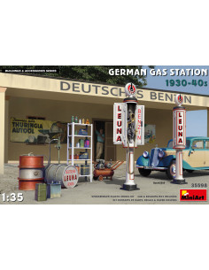 German Gas Station 1930-40s