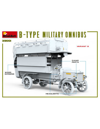 B-Type Military Omnibus WW1/MiniArt