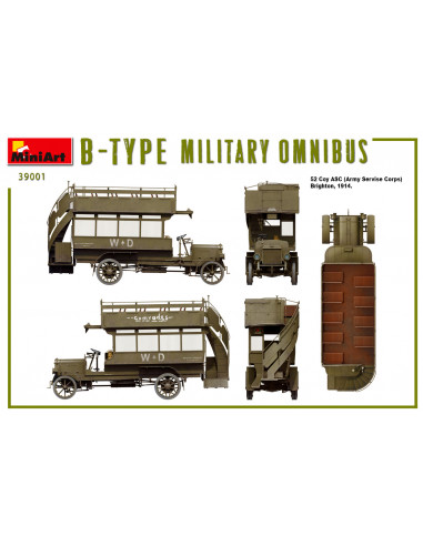 B-Type Military Omnibus WW1/MiniArt