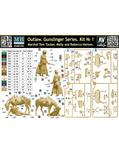 Outlow. Gunslinger series. Kit No. 1....