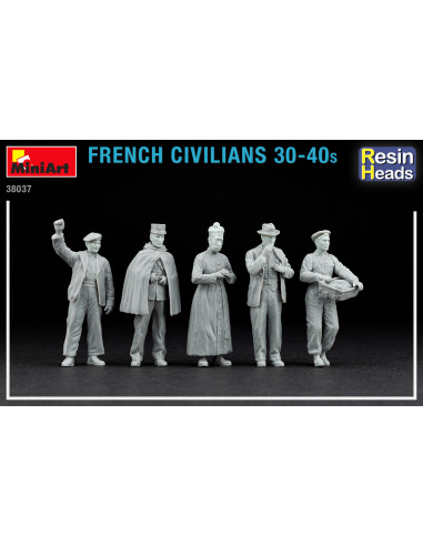 French Civilians ´30 - ´40s