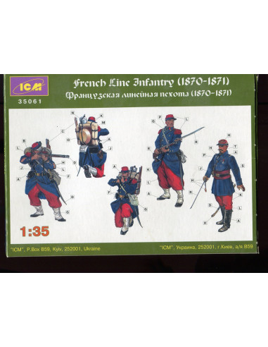 French Line Infantry 1870-71