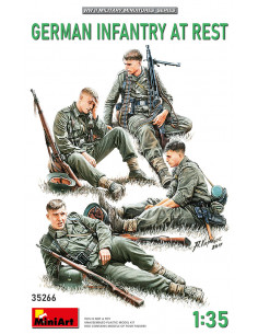 German Infantry at Rest