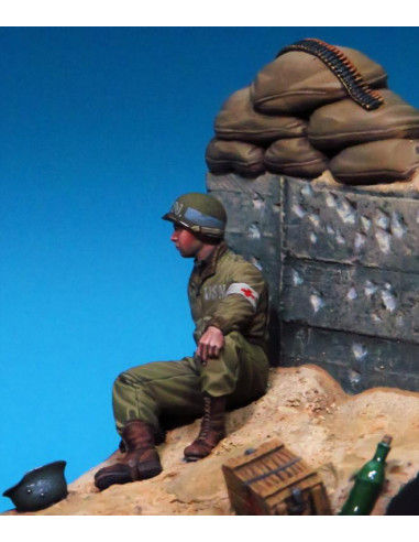 US Navy medic 1, WW II Normandy 1944 US Navy medic 1, WW II Normandy 1944