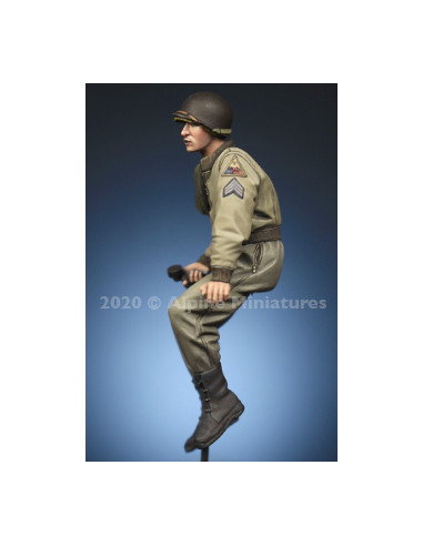 WW2 US Tank Commander Set (2 Figuren)