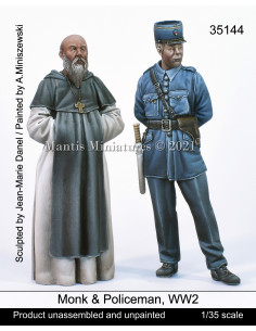 Monk and Policeman WW 2