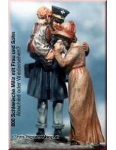 Militiaman with Wife and...