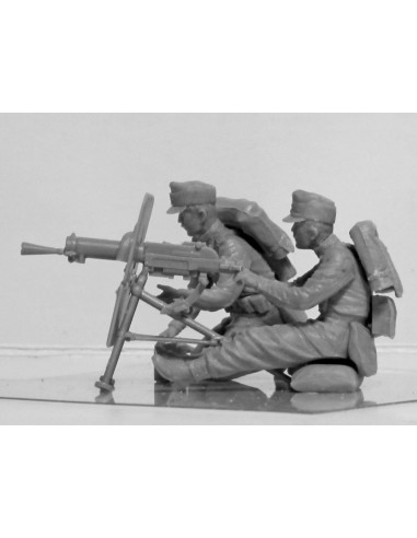 WWI Austro-Hungarian MG Team