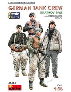 German Tank Crew, Kharkov...