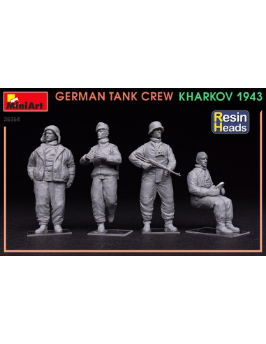 German Tank Crew, Kharkov 1943 (Resin...