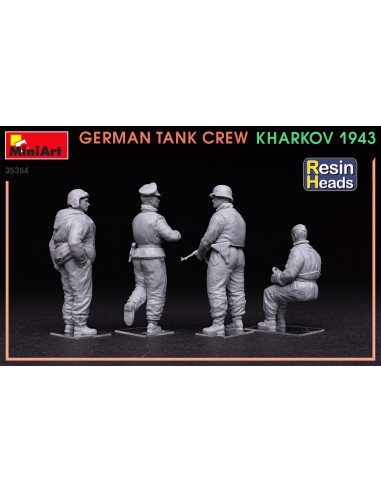 German Tank Crew, Kharkov 1943 (Resin...