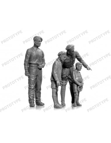 WWII French Tank Crew