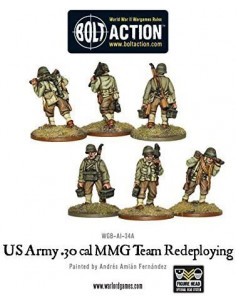 US Army 30 Cal MMG team...