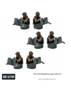 US-LCVP Machine Gun Crew (3)