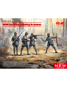 WW1 German Infantry in armor