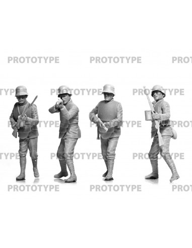 WW1 German Infantry in armor