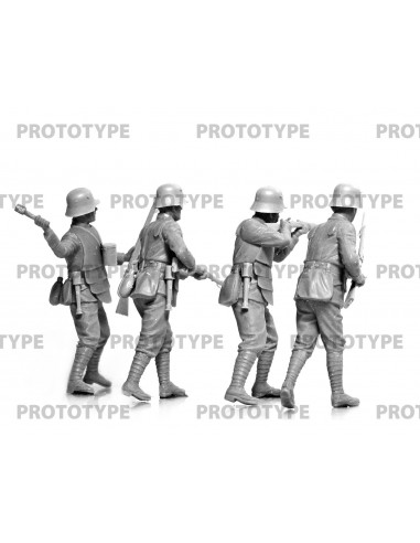 WW1 German Infantry in armor