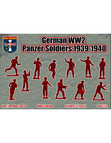 WWII German Panzer Soldiers 1939-1940