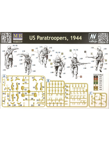 US Paratroopers, 1944