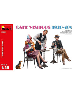 Cafe Visitors 1930-40s, 1/35