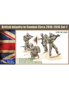 British Infantry in Combat...