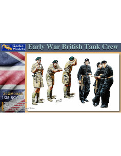 Early War British Tank Crew...