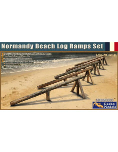 Normandy Beach Log Ramps Set