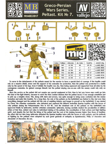 Greco-Persian Wars Series. Peltast...